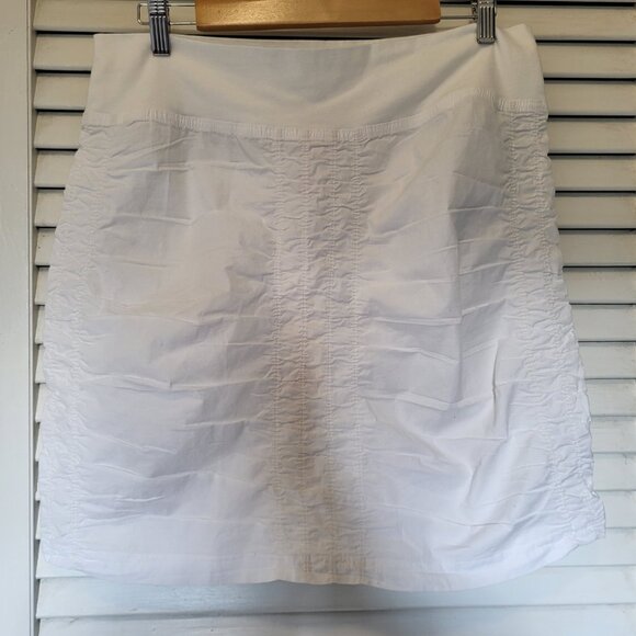 XCVI Core by Wearables Women's Skirt  The Trace Skirt White size LARGE N… - Picture 10 of 13